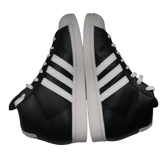 Adidas Originals PRO MODEL Mid Trainers Men's 7 Sneakers Comfort Casual Shoes - Picture 5 of 9